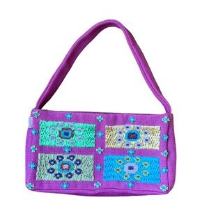 Beaded Y2K vintage shoulder bag